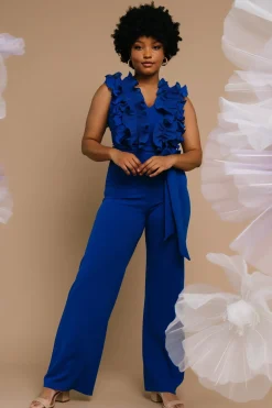 Baltic Born Tyra Ruffle Tank Jumpsuit |