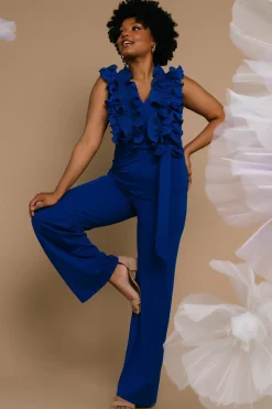 Baltic Born Tyra Ruffle Tank Jumpsuit |