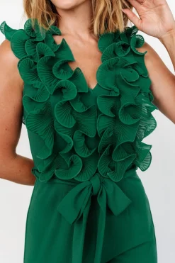 Baltic Born Tyra Ruffle Tank Jumpsuit |