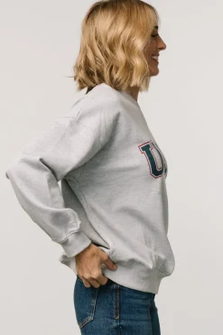 Baltic Born USA Oversized Sweatshirt | Heather Gray