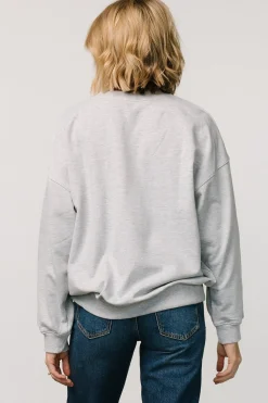 Baltic Born USA Oversized Sweatshirt | Heather Gray