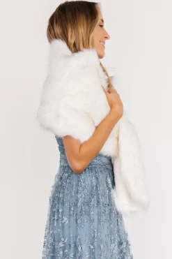 Baltic Born Valerie Faux Fur Shawl |