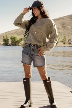 Baltic Born Vancouver Sweater | Light Olive