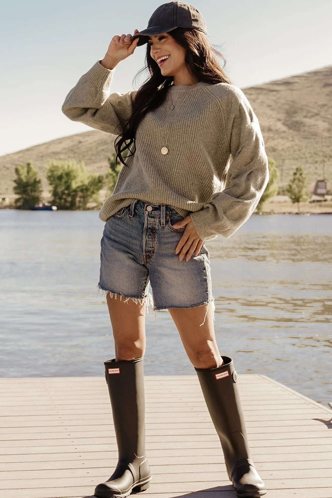Baltic Born Vancouver Sweater | Light Olive