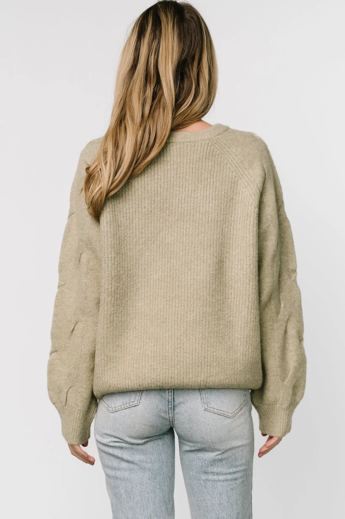 Baltic Born Vancouver Sweater | Light Olive