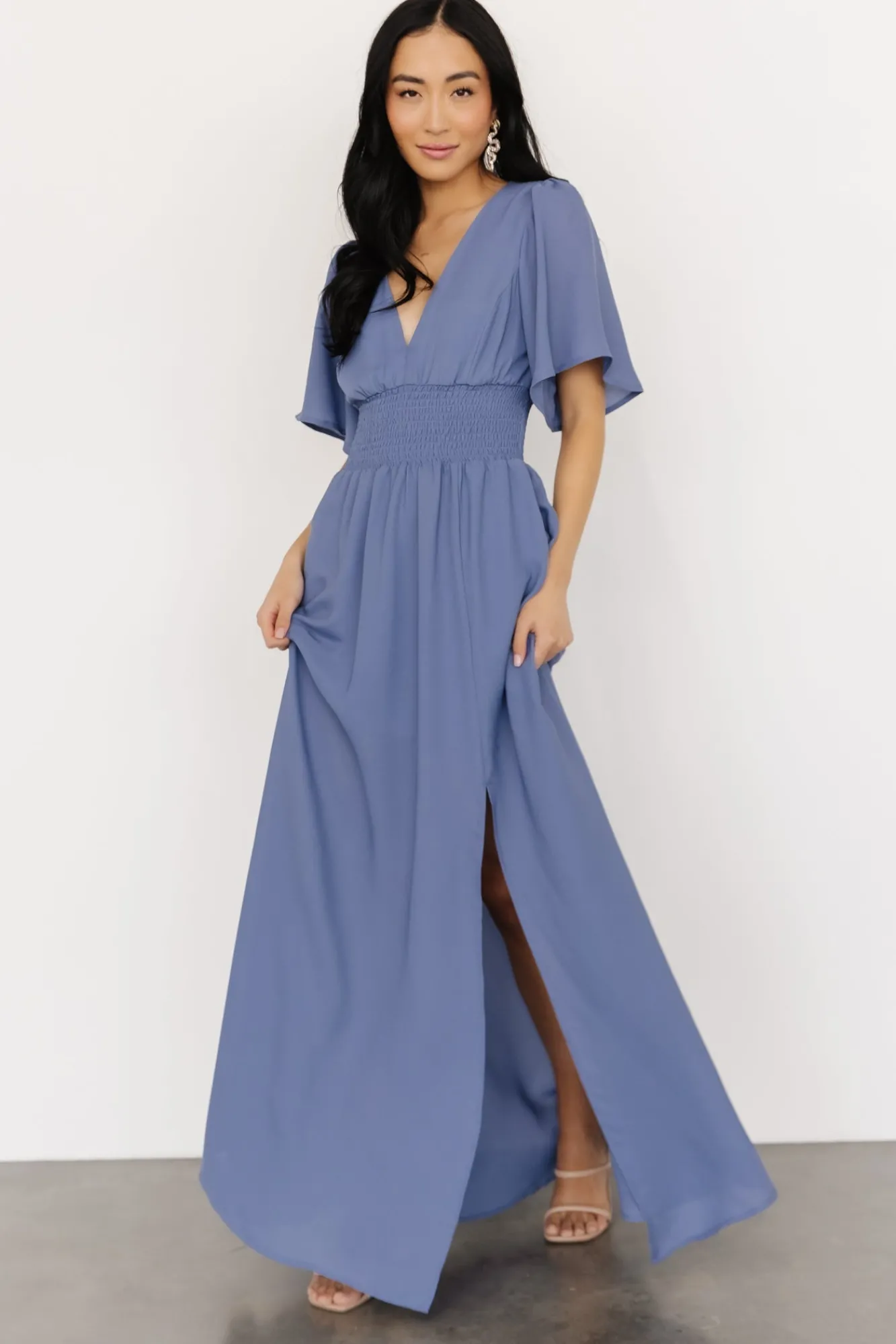 Baltic Born Verona Smocked Maxi Dress |