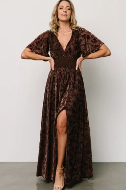 Baltic Born Veronica Velvet Maxi Dress |