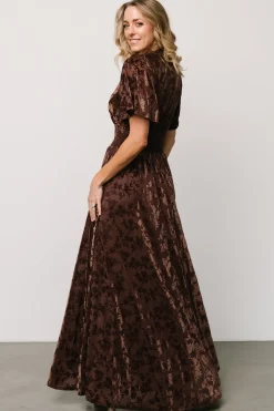 Baltic Born Veronica Velvet Maxi Dress |