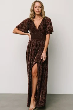 Baltic Born Veronica Velvet Maxi Dress |