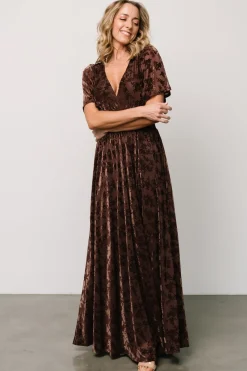 Baltic Born Veronica Velvet Maxi Dress |