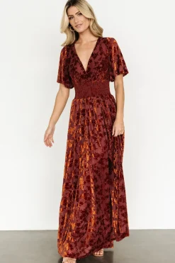 Baltic Born Veronica Velvet Maxi Dress |