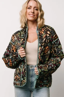 Baltic Born Vida Jacket | Black + Multi Print