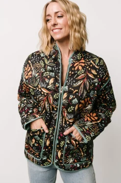 Baltic Born Vida Jacket | Black + Multi Print
