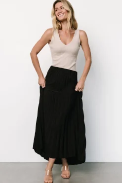 Baltic Born Vinny Pleated Maxi Skirt |