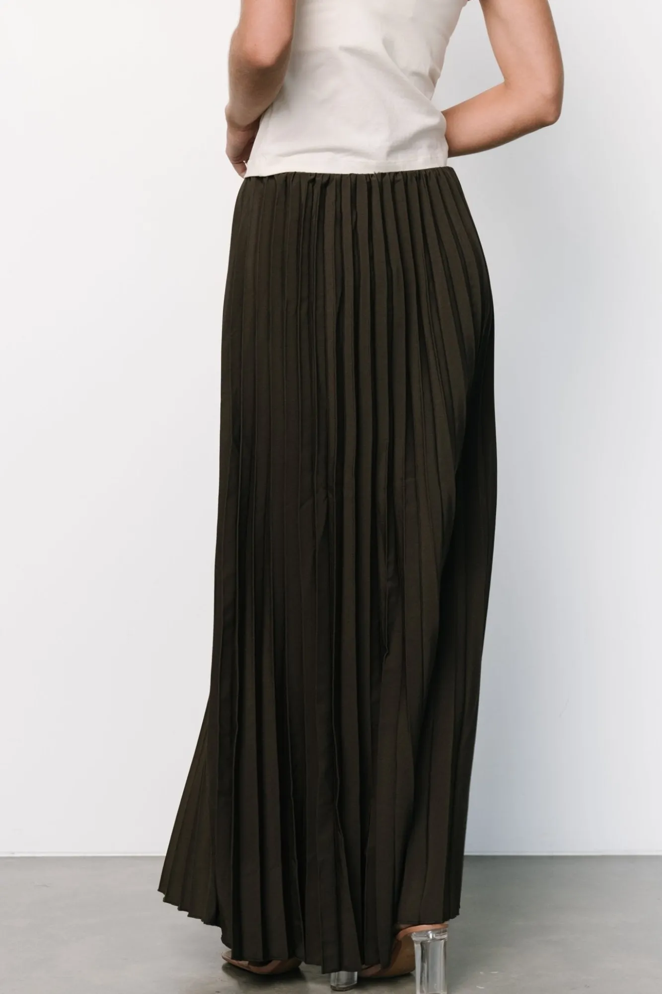 Baltic Born Vinny Pleated Maxi Skirt |