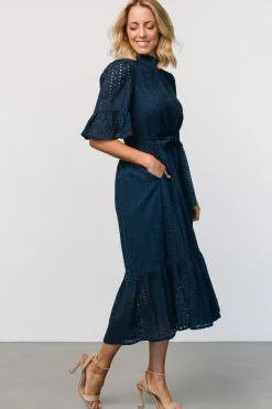 Baltic Born Virginia Eyelet Midi Dress |