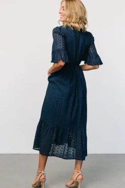Baltic Born Virginia Eyelet Midi Dress |