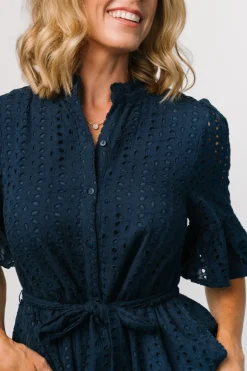 Baltic Born Virginia Eyelet Midi Dress |