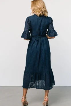 Baltic Born Virginia Eyelet Midi Dress |