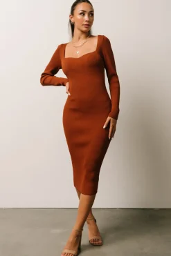 Baltic Born Waldorf Ribbed Midi Dress |