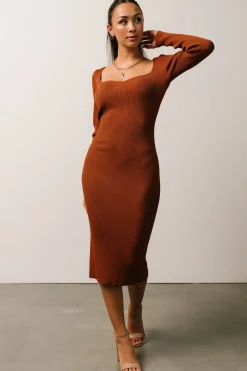 Baltic Born Waldorf Ribbed Midi Dress |