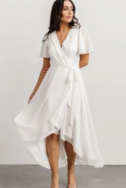 Baltic Born Waverly Wrap Dress | Off White