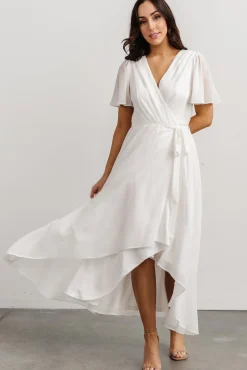Baltic Born Waverly Wrap Dress | Off White