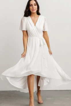 Baltic Born Waverly Wrap Dress | Off White