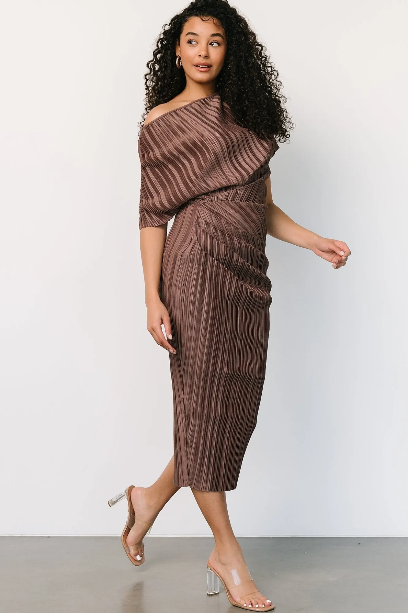 Baltic Born Winslow Pleated Midi Dress |
