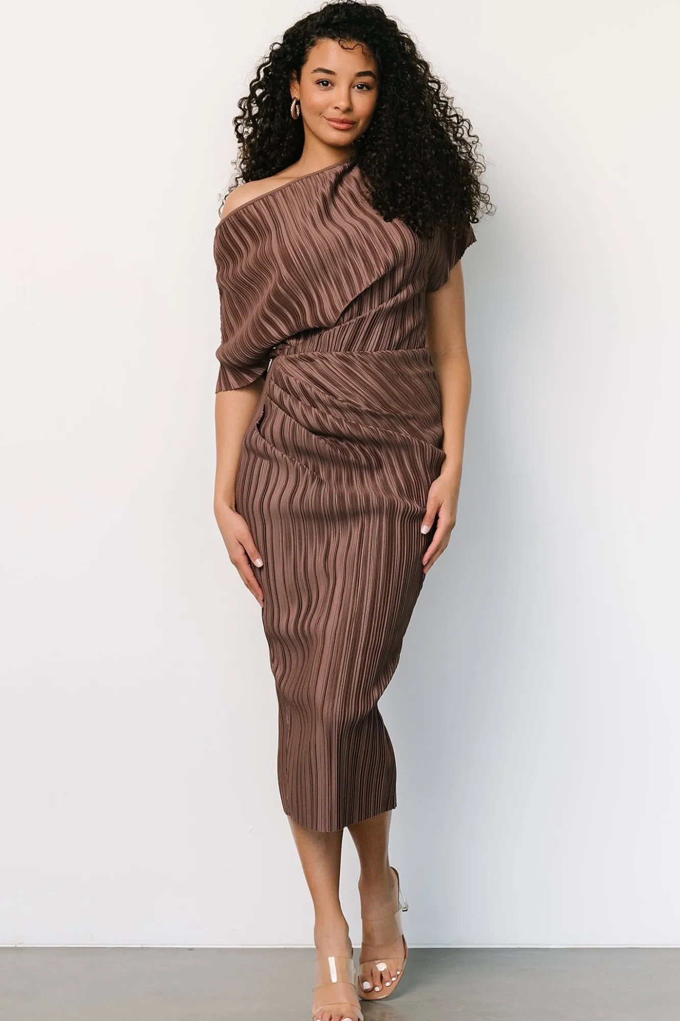 Baltic Born Winslow Pleated Midi Dress |