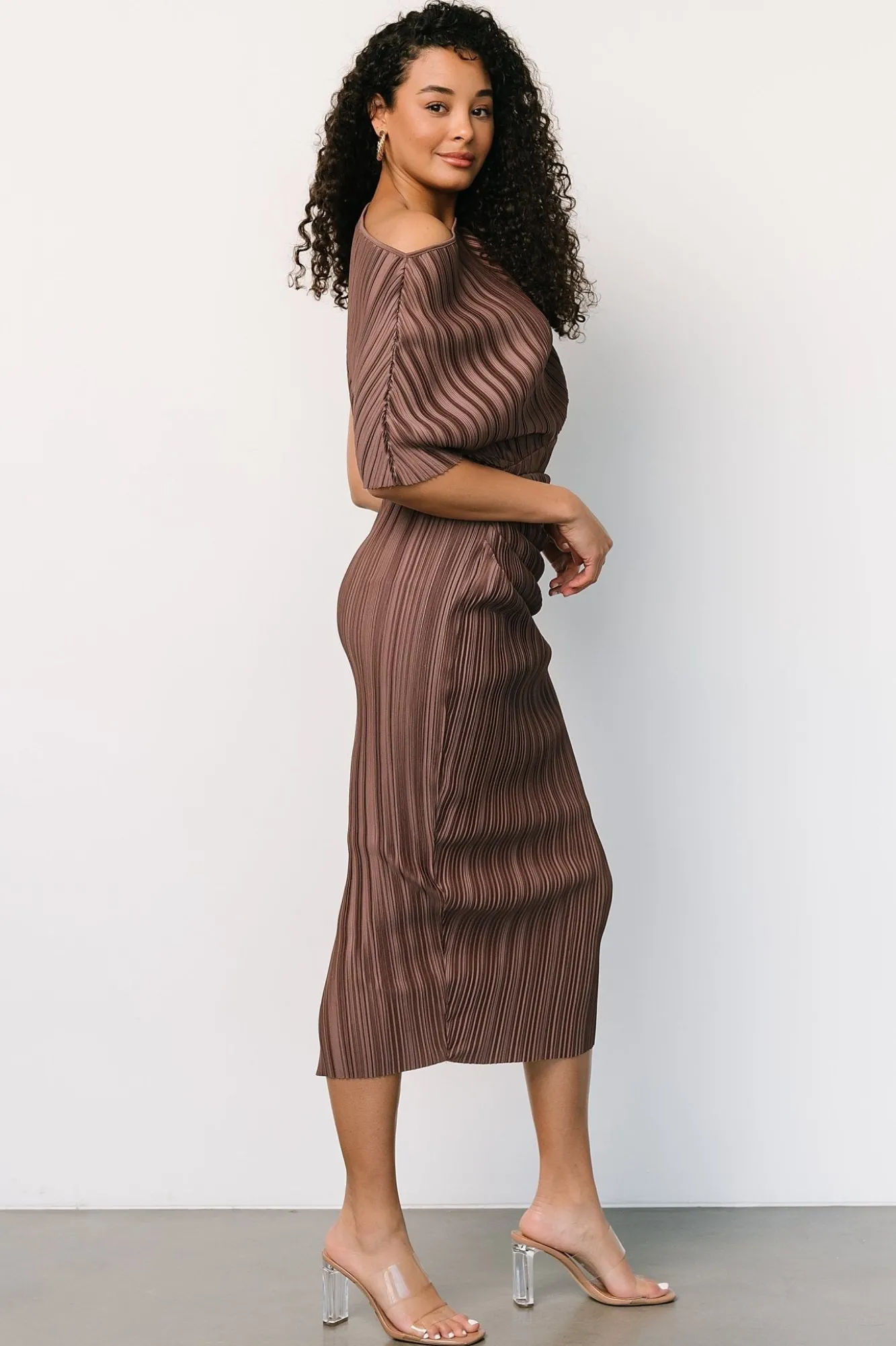 Baltic Born Winslow Pleated Midi Dress |