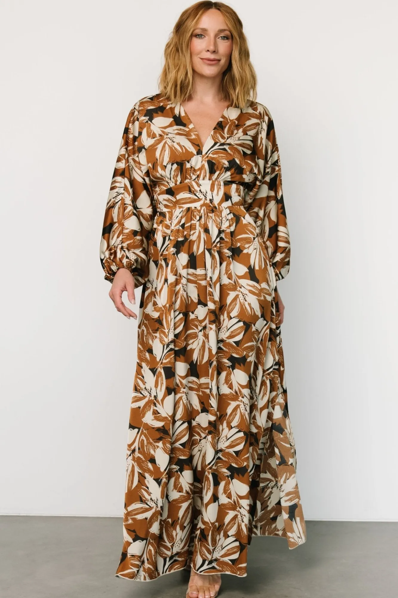 Baltic Born Yolanthe Maxi Dress | Copper Multi