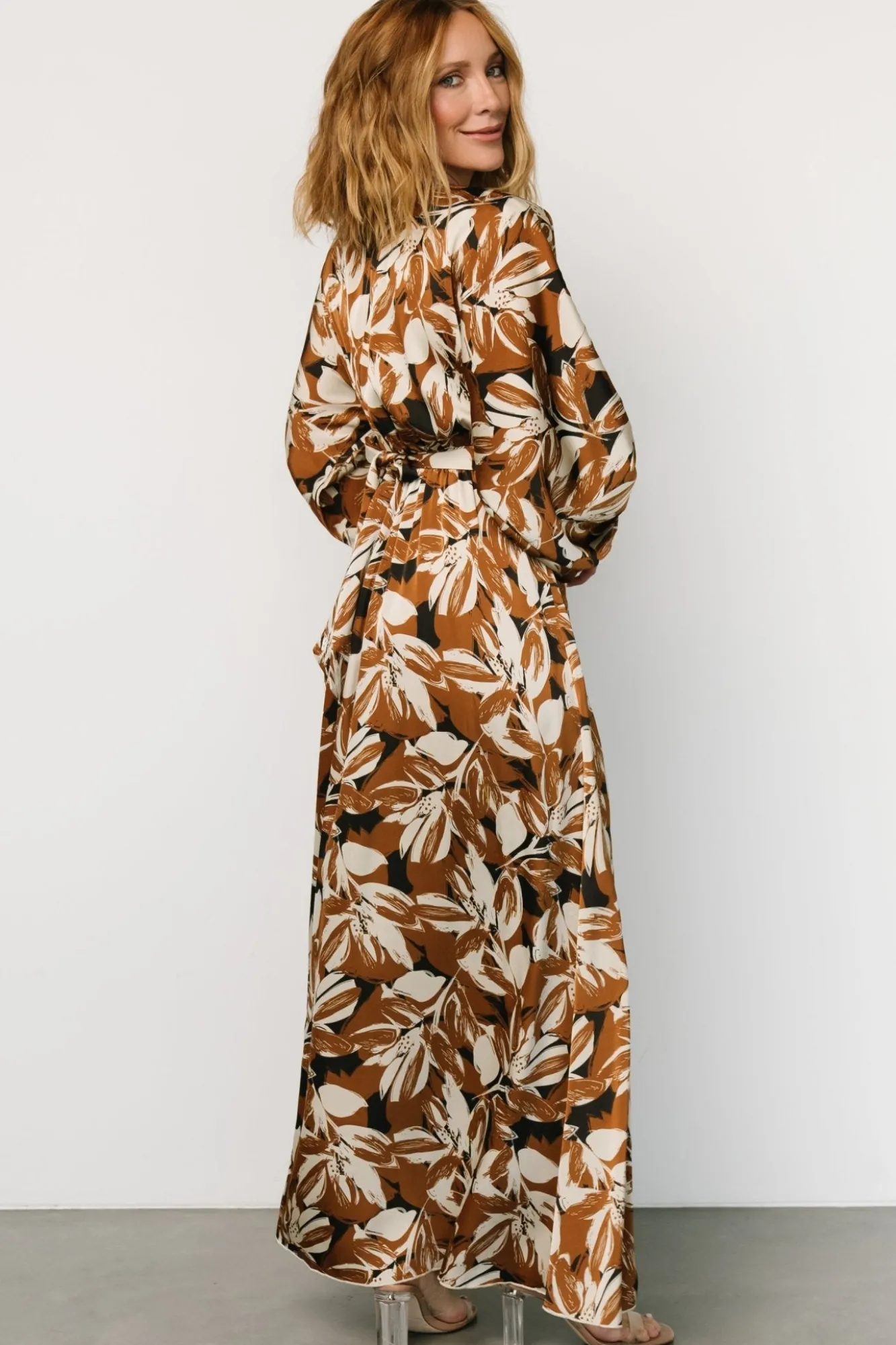 Baltic Born Yolanthe Maxi Dress | Copper Multi