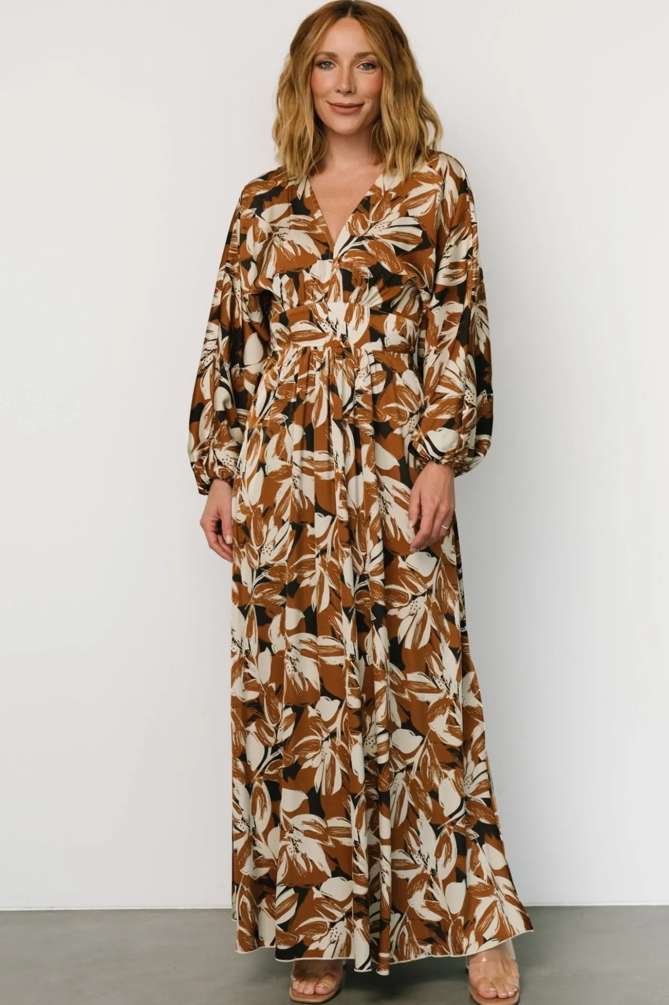 Baltic Born Yolanthe Maxi Dress | Copper Multi