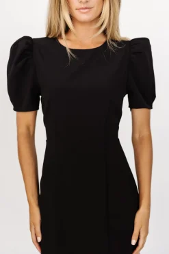 Baltic Born Younge Puff Sleeve Midi Dress |