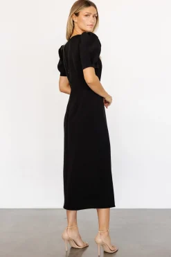 Baltic Born Younge Puff Sleeve Midi Dress |