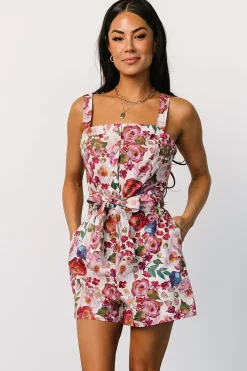 Baltic Born Zariah Romper | Multi Floral