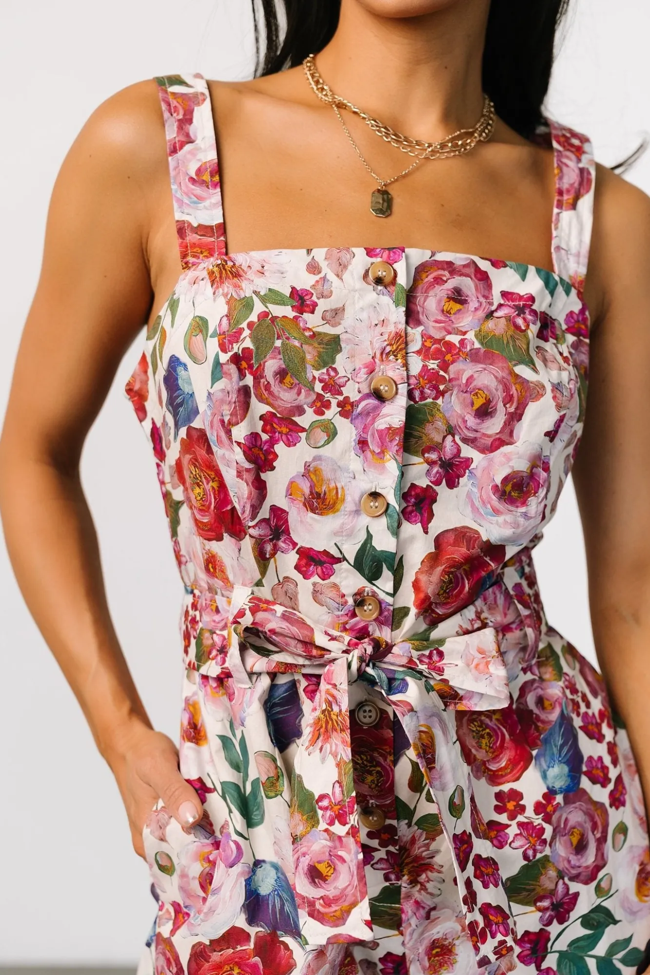 Baltic Born Zariah Romper | Multi Floral