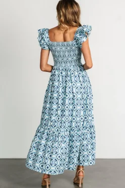 Baltic Born Zoey Smocked Maxi Dress | Blue Print